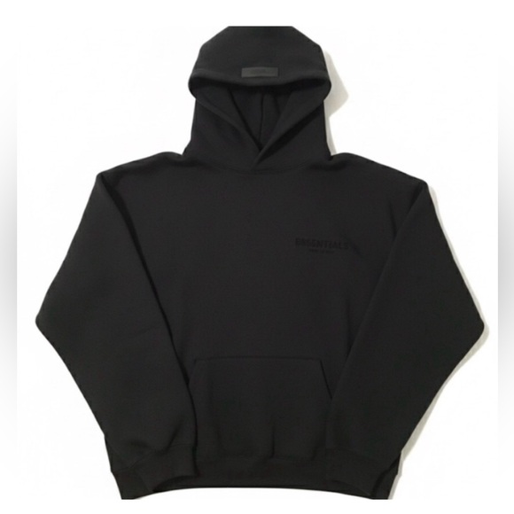 Essentials Other - Essentials Black Hoodie Sweatshirt